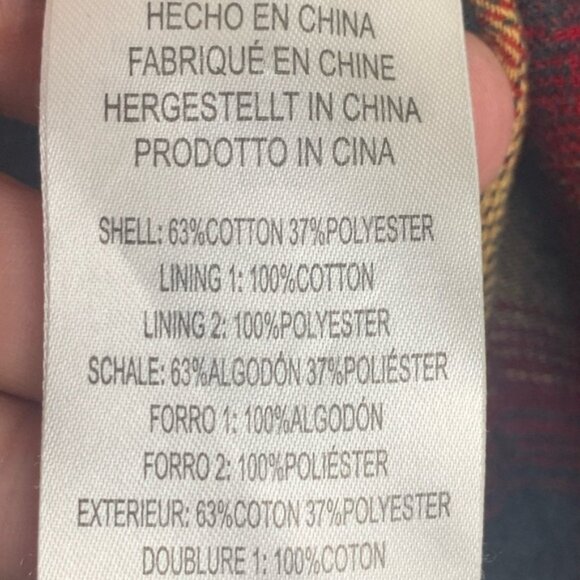 Legendary Whitetails Waxed Jacket Men's Size Large‎ Journeyman Flannel Lined - Picture 8 of 10